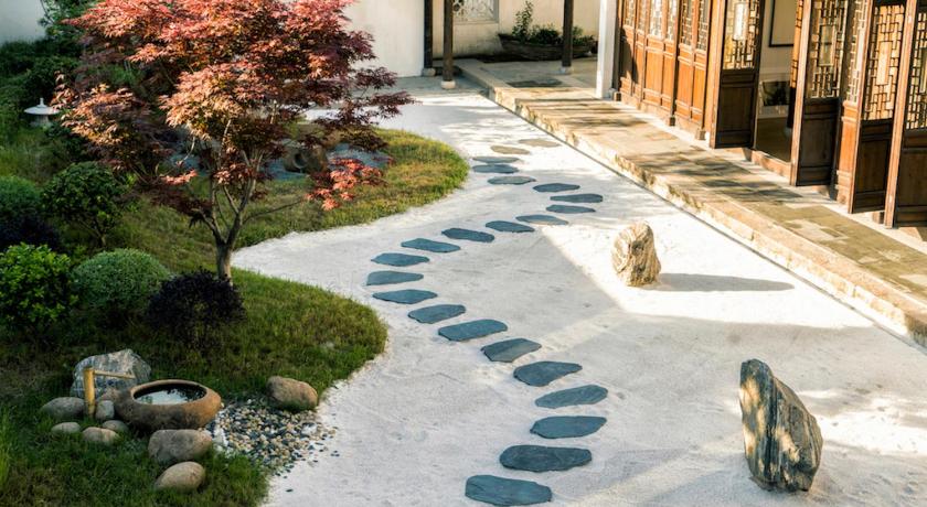 蘇州 Century Light Villa Suzhou Luzhi Ancient Town ホテル ロビー