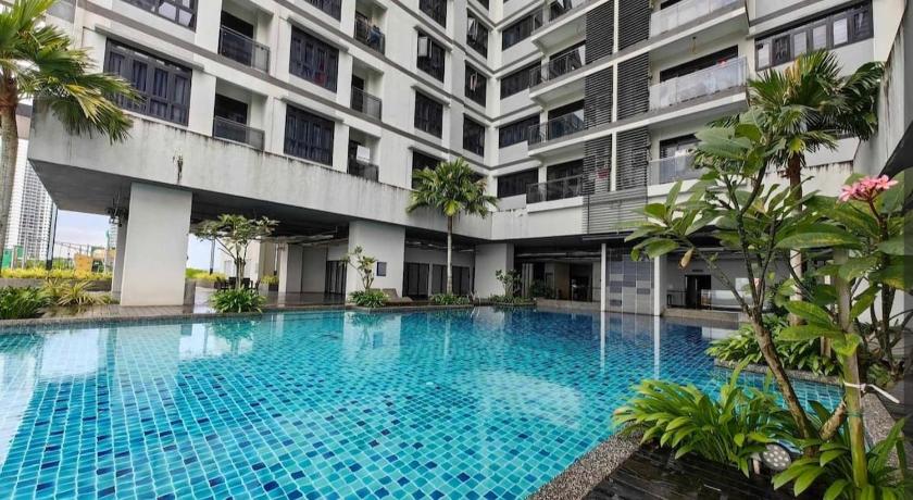 新山 Meridin Sovo Studio With Balcony Homestay BySTAY 3星级 民宿 餐厅