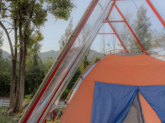 카오야이 Ozone Valley Camp Khao Yai 3성급 게스트하우스 레스토랑