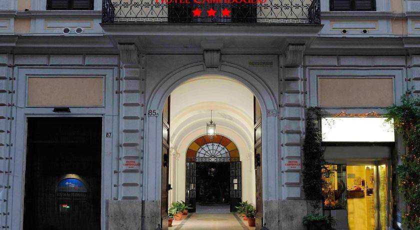 罗马 Hotel Campidoglio 3星级 酒店 大堂