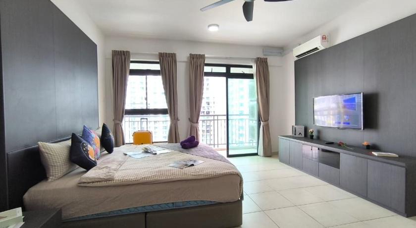 조호바루 / 조호르바루 스쿠다이의 프라이빗 하우스 (m², 침실 3개, 프라이빗 욕실 2개) (The Garden 3BR Family Cozy Suites Netflix BySTAY) 4성급 게스트하우스 스위트룸