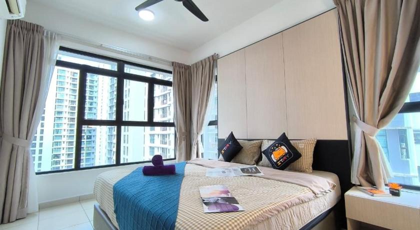 조호바루 / 조호르바루 스쿠다이의 프라이빗 하우스 (m², 침실 3개, 프라이빗 욕실 2개) (The Garden 3BR Family Cozy Suites Netflix BySTAY) 4성급 게스트하우스 스위트룸