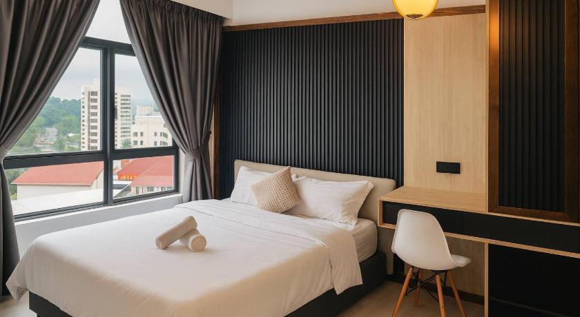 コタキナバル L Homestay Jesselton Quay KK City 29th, Near Gaya Street and Jetty 4つ星 ゲストハウス レストラン