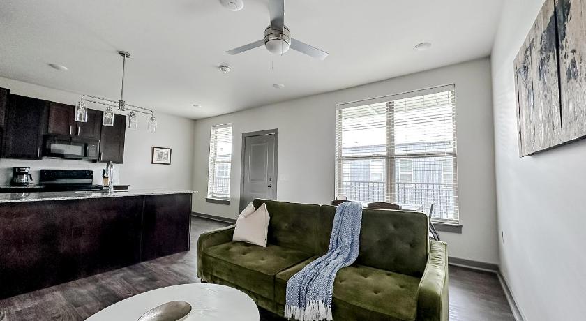 노스 리틀록 (AR) Sleepover Little Rock 1BD 1BA Apartments 3성급 숙소 로비