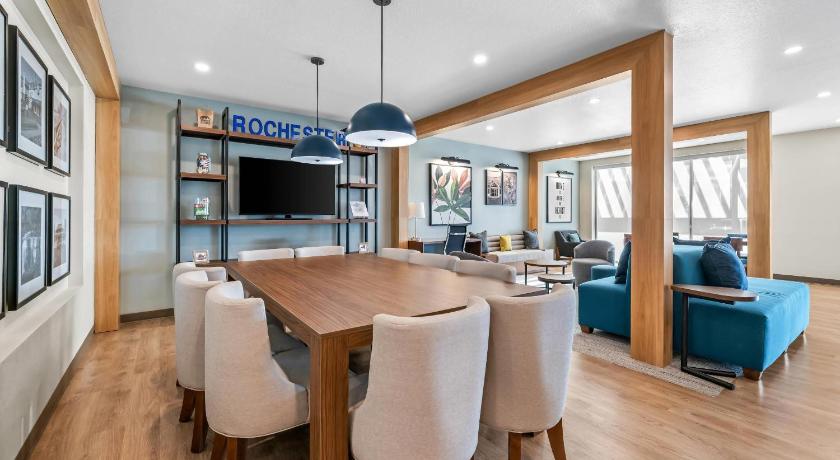 로체스터 (NY) Everhome Suites Rochester Greece 숙소 로비