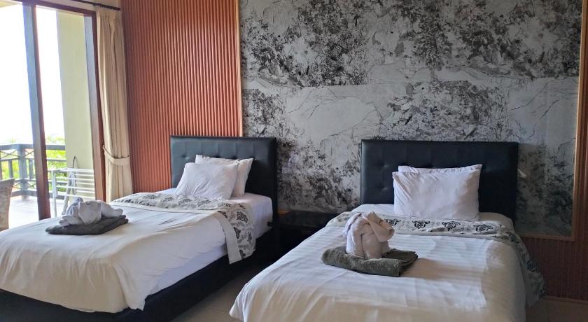 巴厘 Ocean View Tulamben Dive & Resort  3星级 酒店 泳池