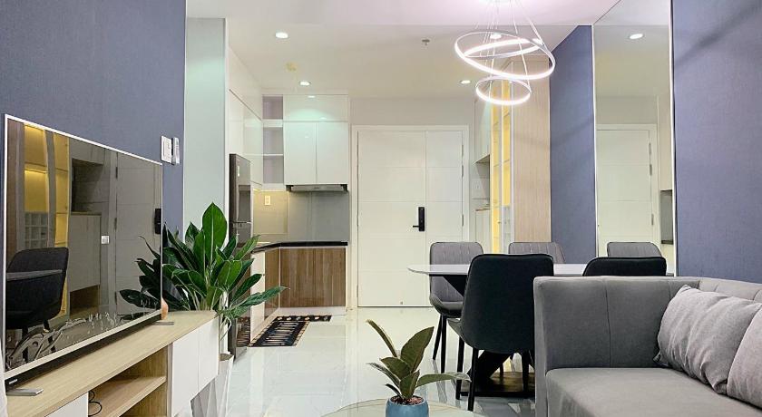 胡志明市 Căn hộ phong cách pastel 2 phòng ngủ Nam Kỳ  4星级 民宿 景观