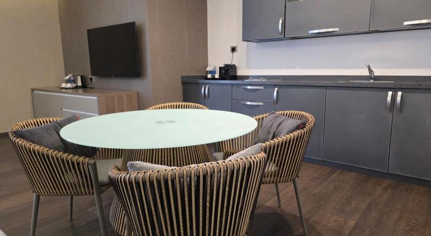 科威特城 Swiss-belboutique Bneid Al-Gar Kuwait 4星级 酒店 餐厅