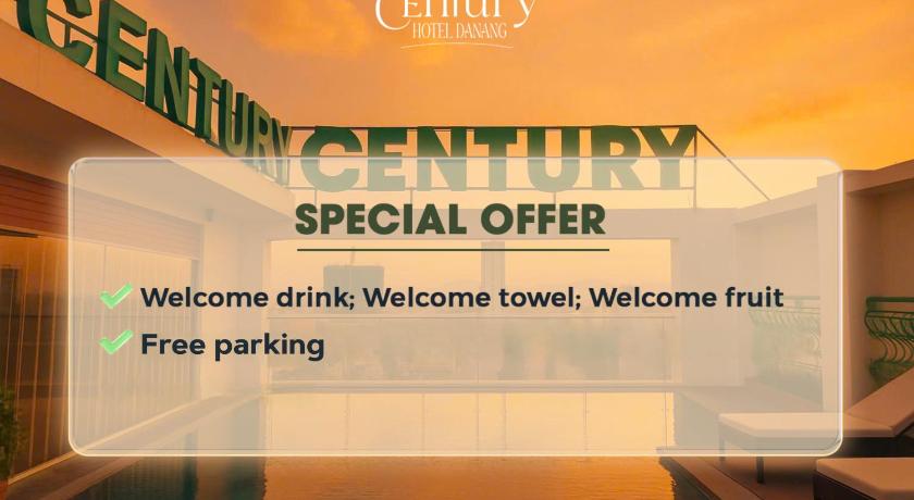 岘港 Century Hotel Da Nang 4星级 酒店 泳池