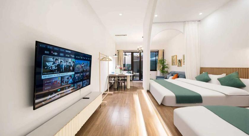 상하이 / 상해 Ling Homestay - Jing'an Temple Branch Shanghai 게스트하우스 수영장