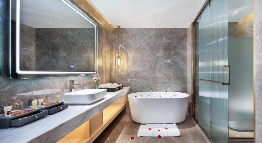 陽朔 Guilin Yangshuo Shixi Landscape Hotel 5つ星 ホテル ロビー