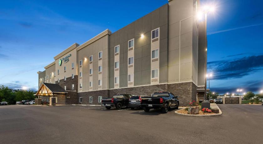 펄 (MS) WoodSpring Suites Jackson Pearl I-20 숙소 레스토랑