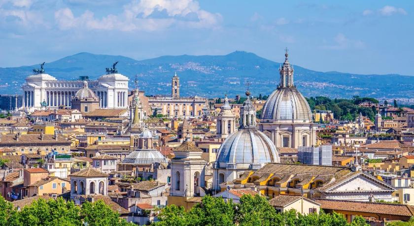 Rome La casa di Ezechiele 4-Star Hotel lobby