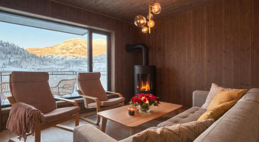 Modern ski-in-ski-out apartment in Hemsedal