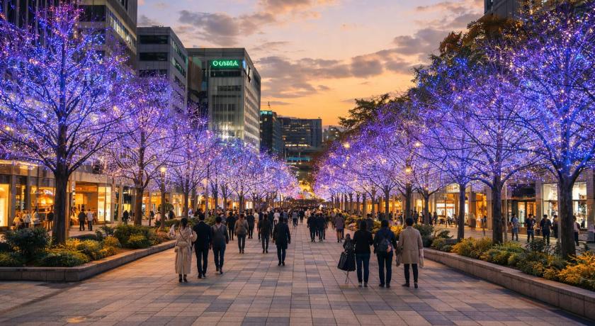 大阪 2A Noahs Ark Ueshio 10min Walk to Nipponbashi 3つ星 宿泊施設 レストラン