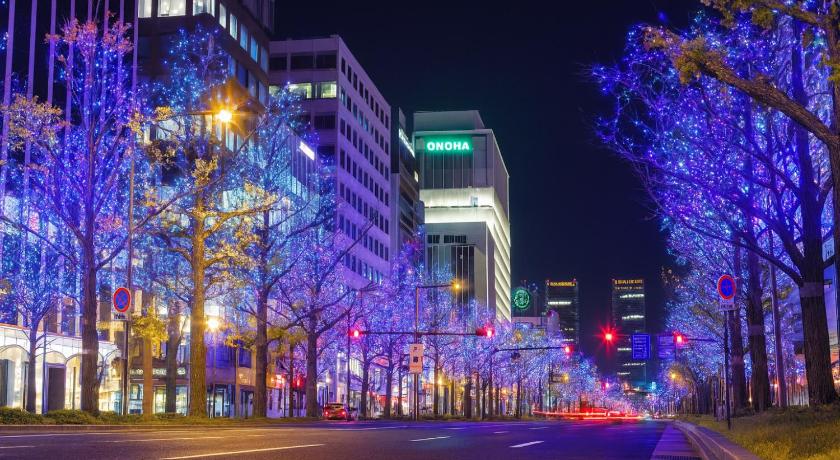 大阪 2A Noahs Ark Ueshio 10min Walk to Nipponbashi 3つ星 宿泊施設 レストラン