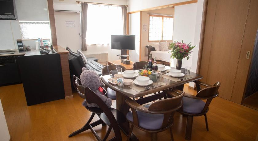 삿포로 Guest House Nishimiyanosawa 3성급 숙소 레스토랑