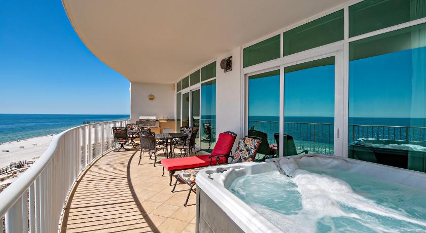 오렌지 비치 (AL) Turquoise Place 704C - Sleeps 8 - Private Hot Tub - Gulf Front - Prickett Properties 5성급 숙소 외관