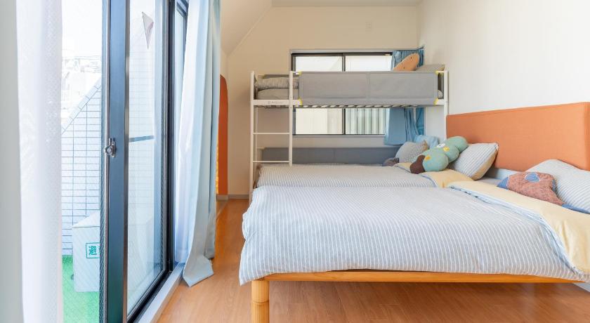 东京 Crest House 3星级 住宿 大堂