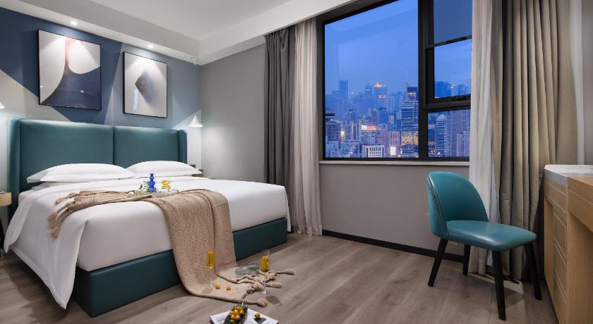 西安 Waya Hotel - Xi'an Jiaotong University Xingqing Campus Xianning Road Metro Station Branch 民宿 套房