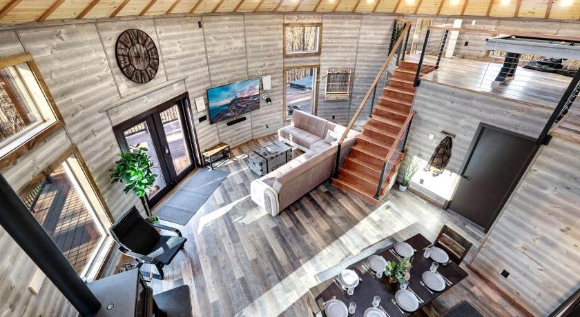 스탠리 (VA) Luxury Yurt Perfect for a Family Getaway Just Outside of Shenandoah National Park 4성급 숙소 수영장