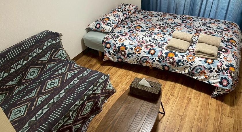 福岡 KT-HouSe Fukuoka ダブル 2つ星 ゲストハウス 客室