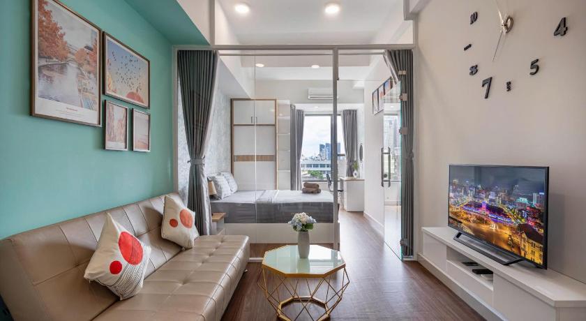 胡志明市 Can ho Rivergate - Sai Gon, Quan 4 5星级 民宿 大堂