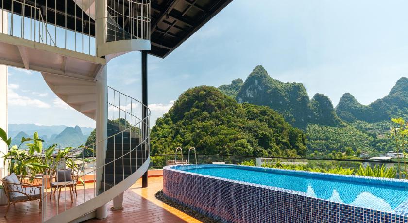 양숴 / 양삭 Yangshuo MUSE Mountain View Retreat 호텔 로비