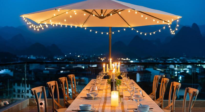 양숴 / 양삭 Yangshuo MUSE Mountain View Retreat 호텔 전망