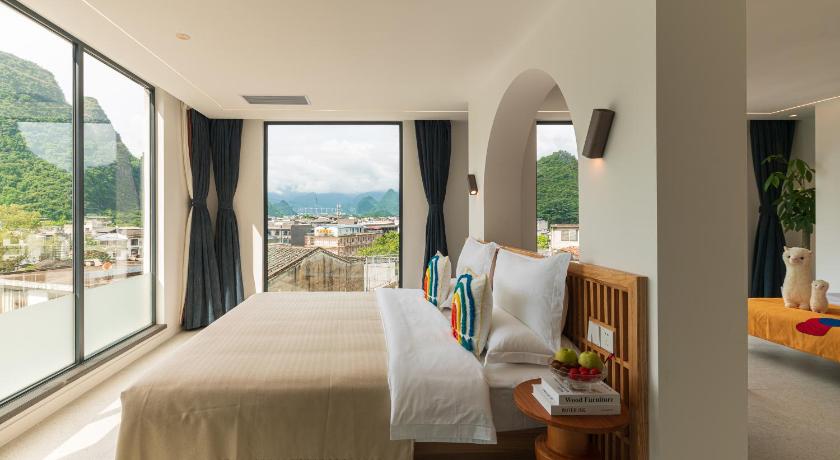 양숴 / 양삭 Yangshuo MUSE Mountain View Retreat 호텔 스위트룸
