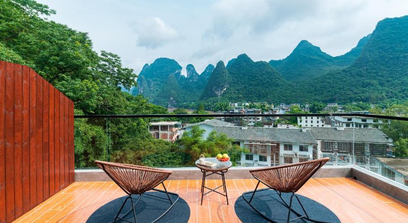 양숴 / 양삭 Yangshuo MUSE Mountain View Retreat 호텔 레스토랑