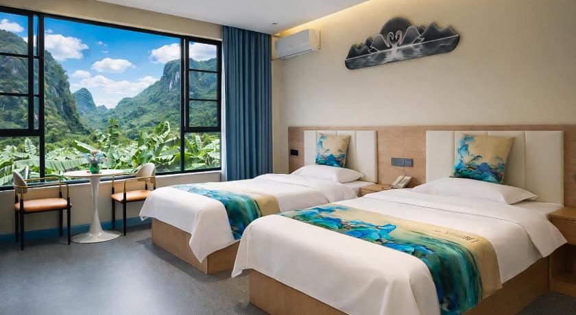 阳朔 Yangshuo Gallery Courtyard Resort 酒店 泳池