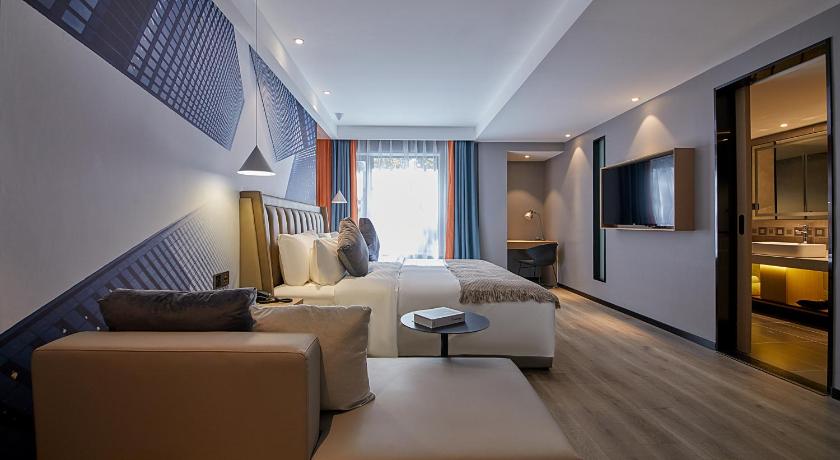 西安 Waya Hotel - Xi'an Jiaotong University Xingqing Campus Xianning Road Metro Station Branch 民宿 套房