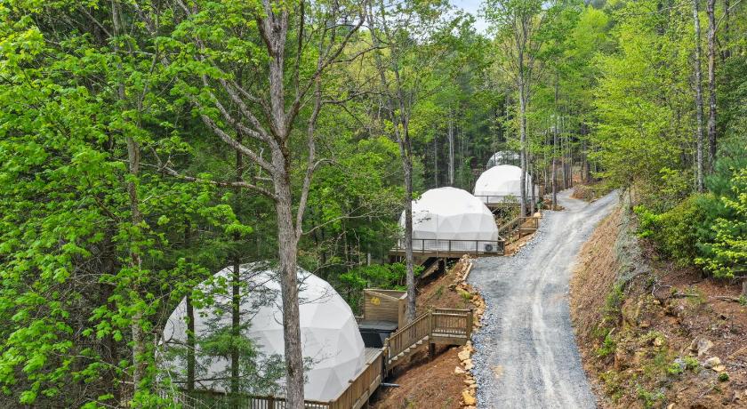 Cherrylog Glamp Blue Ridge - Dome 4 Milo 4-Star Accommodation exterior