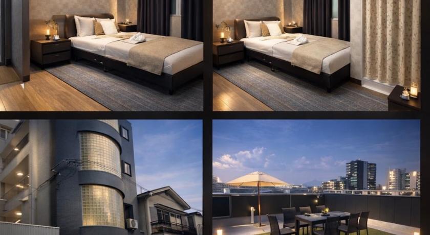 大阪 Osaka Umeda West JR Tsukamoto Inn BB 3つ星 宿泊施設 スイート