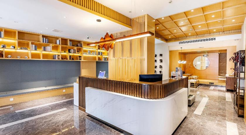 지난 / 제남 ELONG WG INTL Hotel Jinan Baotu Spring Branch 호텔 로비