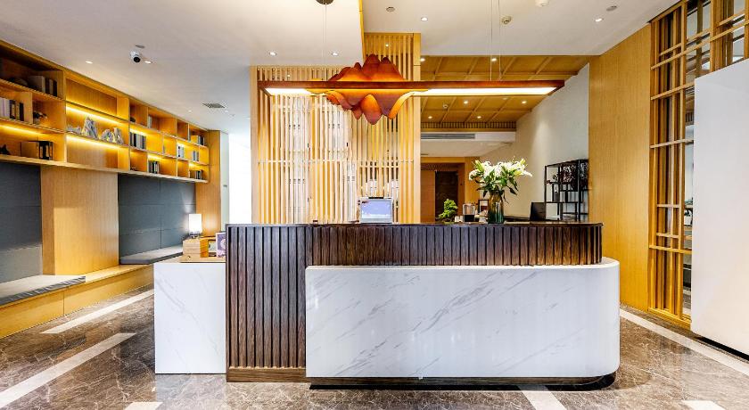 지난 / 제남 ELONG WG INTL Hotel Jinan Baotu Spring Branch 호텔 외관