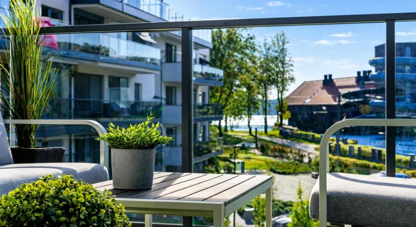 Lake Apart Ostroda - widok, przy plazy, aquapark, parking podziemny, winda, Netflix