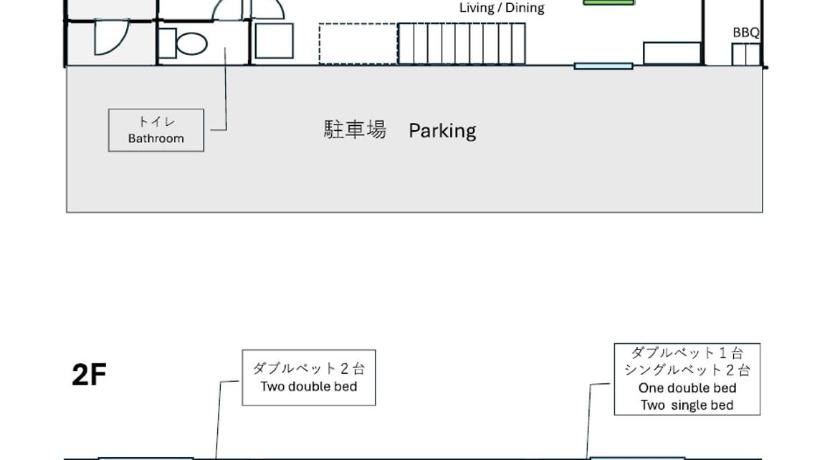 沖縄本島 空海山の自然豊かな景色が見渡せる常夏の沖縄にある貸別荘Ann 宿泊施設 施設