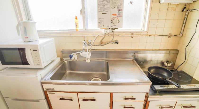 도쿄 / 동경 403Room 1 Stop from Ikebukuro Entire 35m on 4st Floor 2 Bedrooms for up to 6 Guests 3Minute Walk to  3성급 숙소 레스토랑