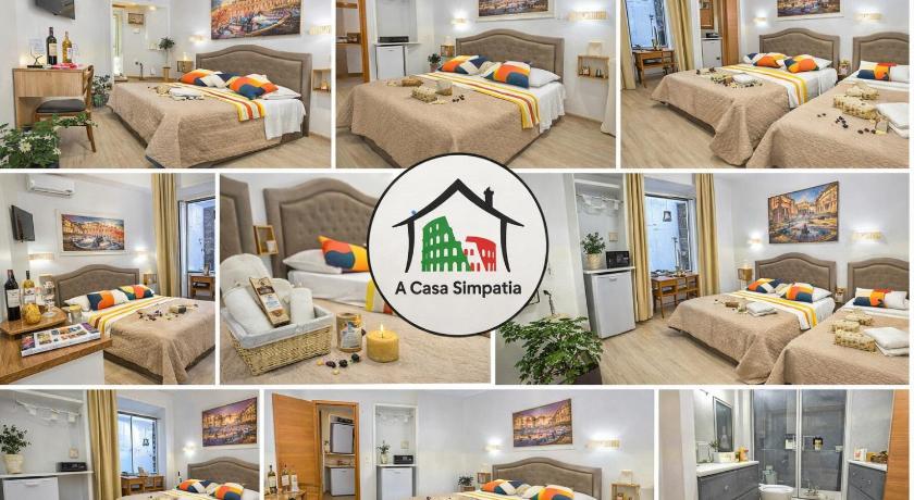 罗马 A Casa Simpatia Vaticano- Check-in only by appointment at least 2 hours in advance 2星级 酒店 客房