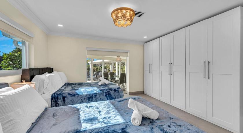 Pompano Beach (FL) Waterfront Pool Home Near Beach Sleeps 10 4성급 숙소 스위트룸