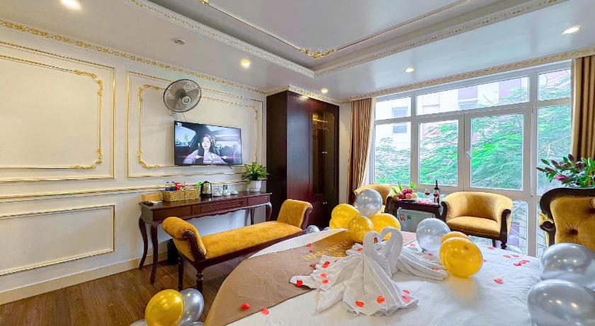 ハノイ Aloha Hotel Hanoi 2つ星 ホテル レストラン