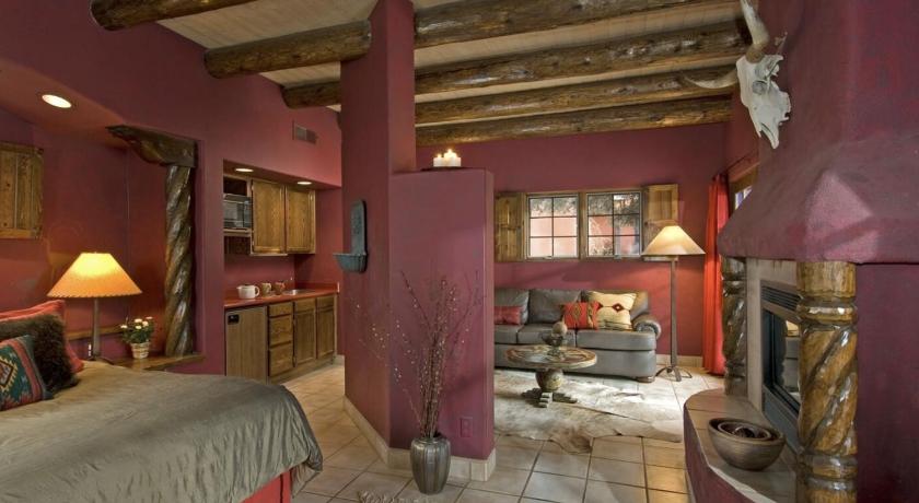 陶斯 Adobe and Pines Inn Bed and Breakfast 5星级 住宿 景观