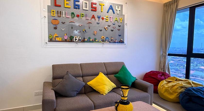 新山 Midvalley Mosaic Southkey,2BR,4-10Pax 4星级 民宿 餐厅