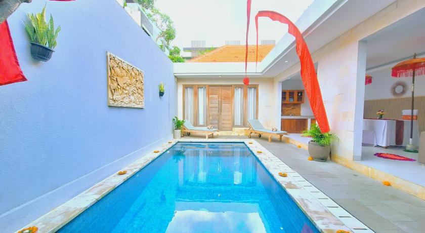 バリ The Awandari Villas Seminyak 5つ星 ホテル 客室
