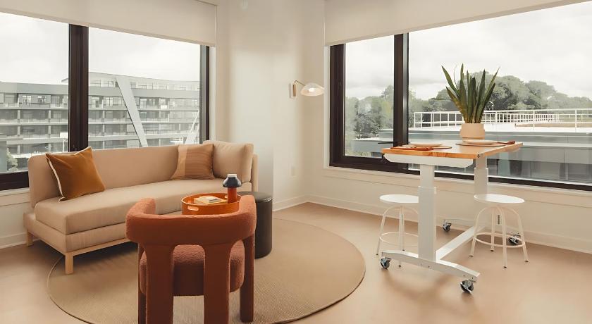 애틀랜타 (GA) Scout Living, powered by Placemakr 3성급 호텔 로비