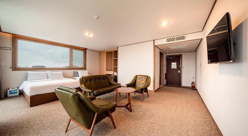 济州 Sunrise Hotel Seongsan 3星级 酒店 景观