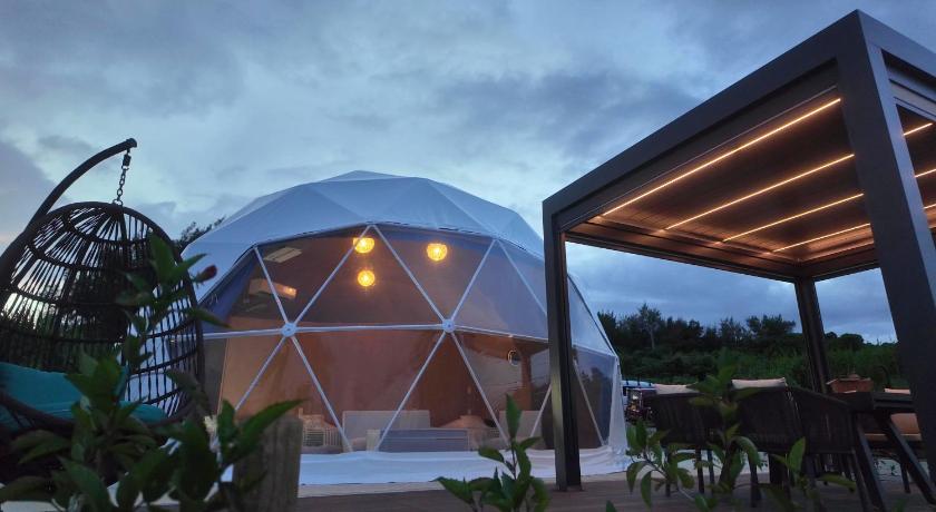 Okinawa Island glampark Sesoko -Ocean Terrace- Accommodation restaurant