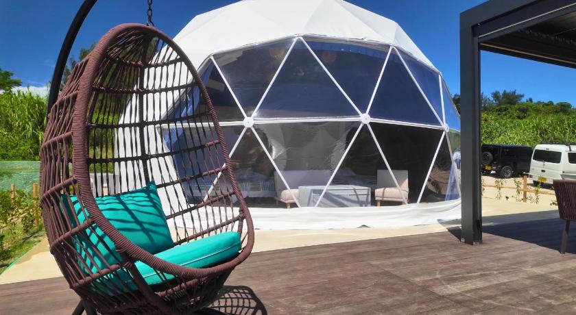 Okinawa Island glampark Sesoko -Ocean Terrace- Accommodation view